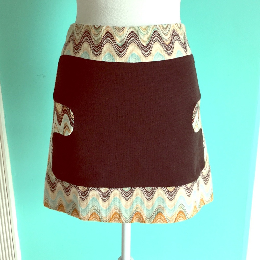 Missoni zig-zag Wool Mini Skirt